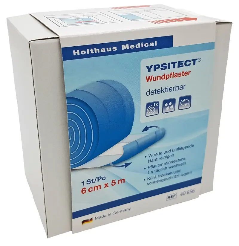 YPSITECT detektierbar Wundpflaster wasserfest