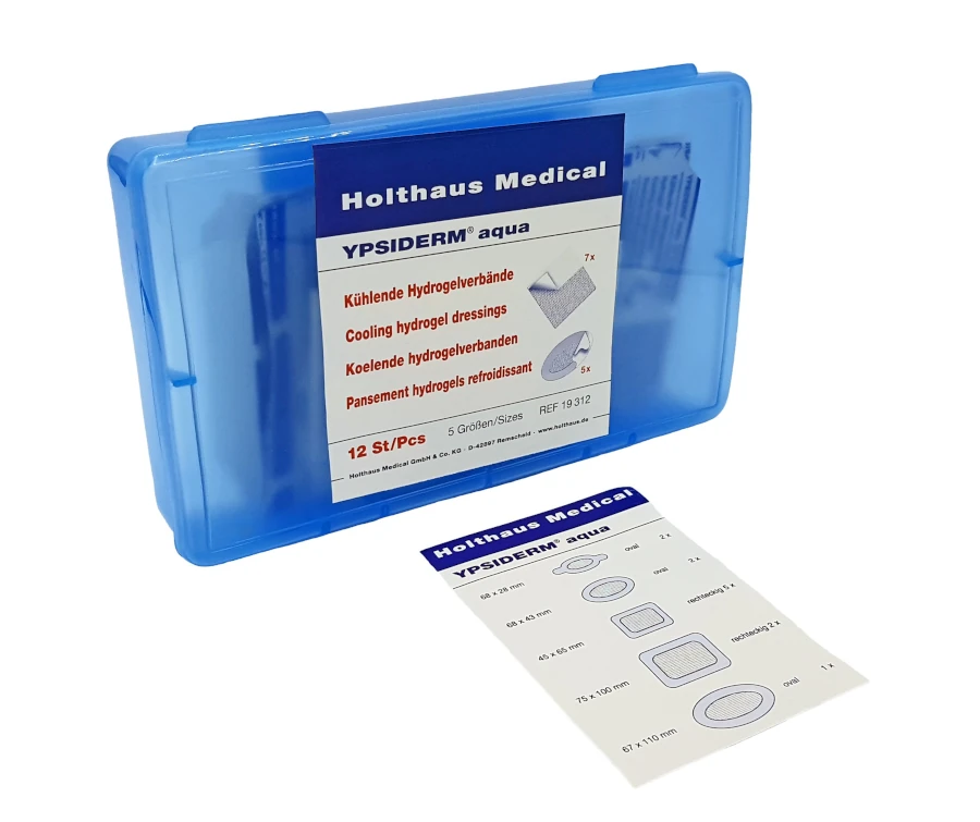YPSIDERM aqua Kühlpflaster Box