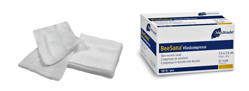 BEESANA Vlieskompresse unsteril