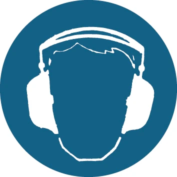 Gebotsschild Gehörschutz 200 mm