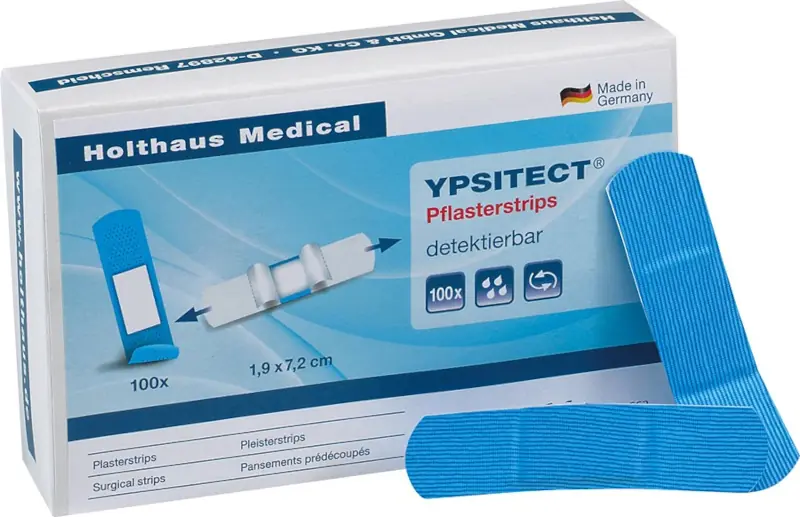 Ypsitect Pflasterstrips wasserfest detektierbar