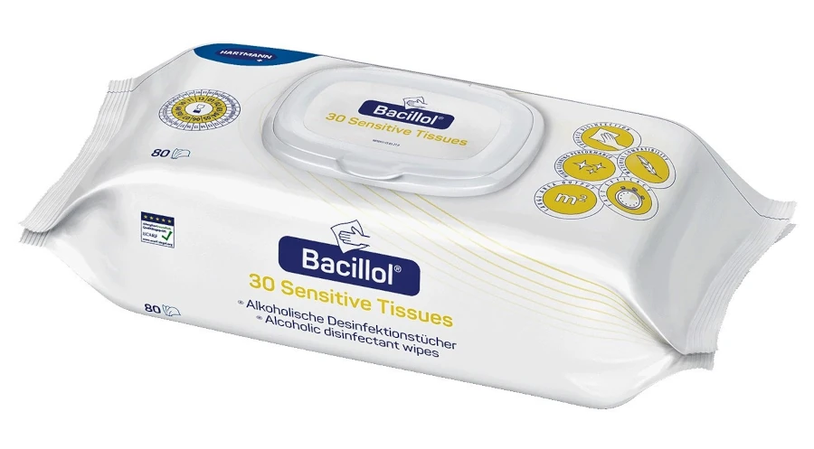 Bacillol 30 Tissues Desinfektionstücher 80 Tücher