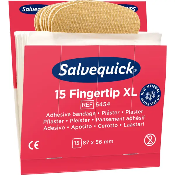 Salvequick Nachfülleinsätze Fingerkuppenverbände