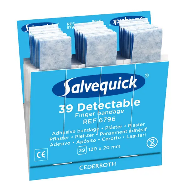 Salvequick Nachfülleinsätze Fingerverbände detektierbar