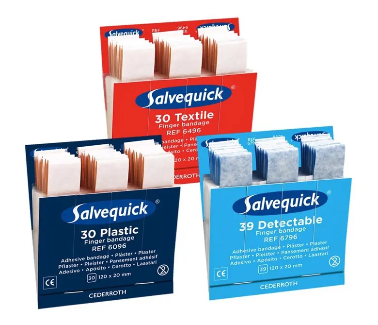 Salvequick Nachfülleinsätze Fingerverbände