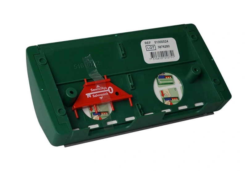 Pflasterspender Salvequick gefüllt