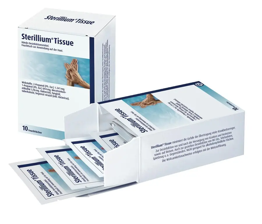 Sterillium Händedesinfektionstücher