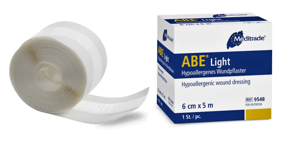 Hypoallergenes Wundpflaster Meditrade ABE light 