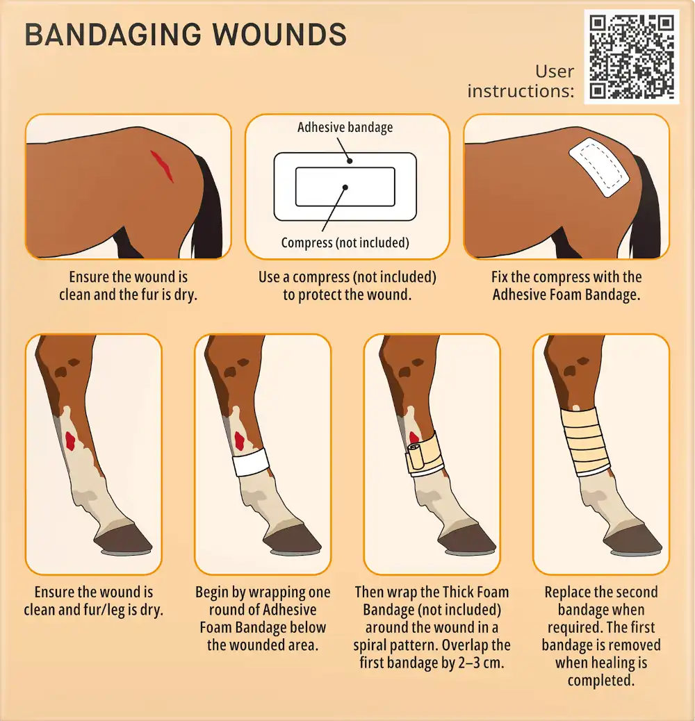 Snogg Adhesive Foam Bandage 